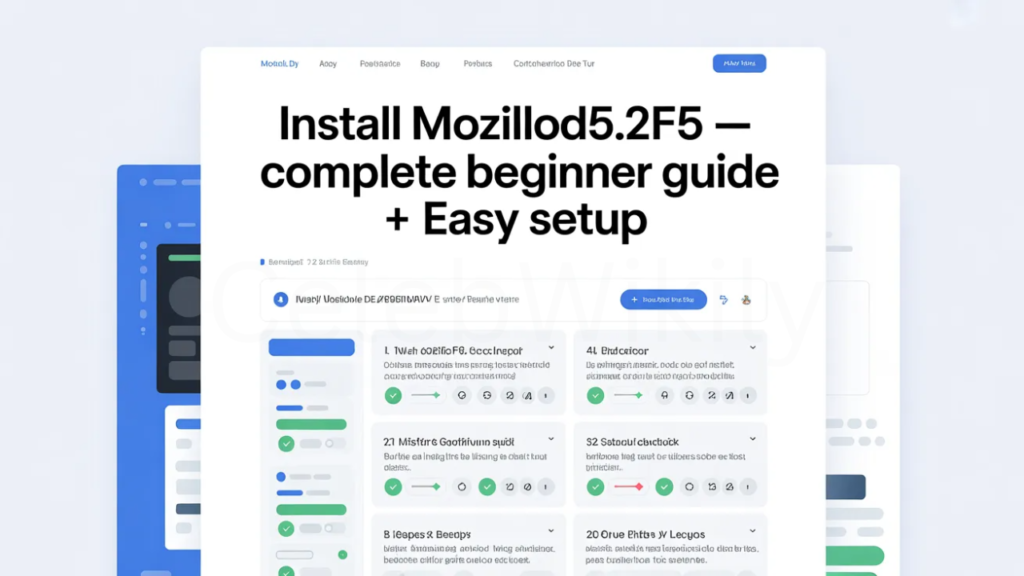 Install Mozillod5.2f5