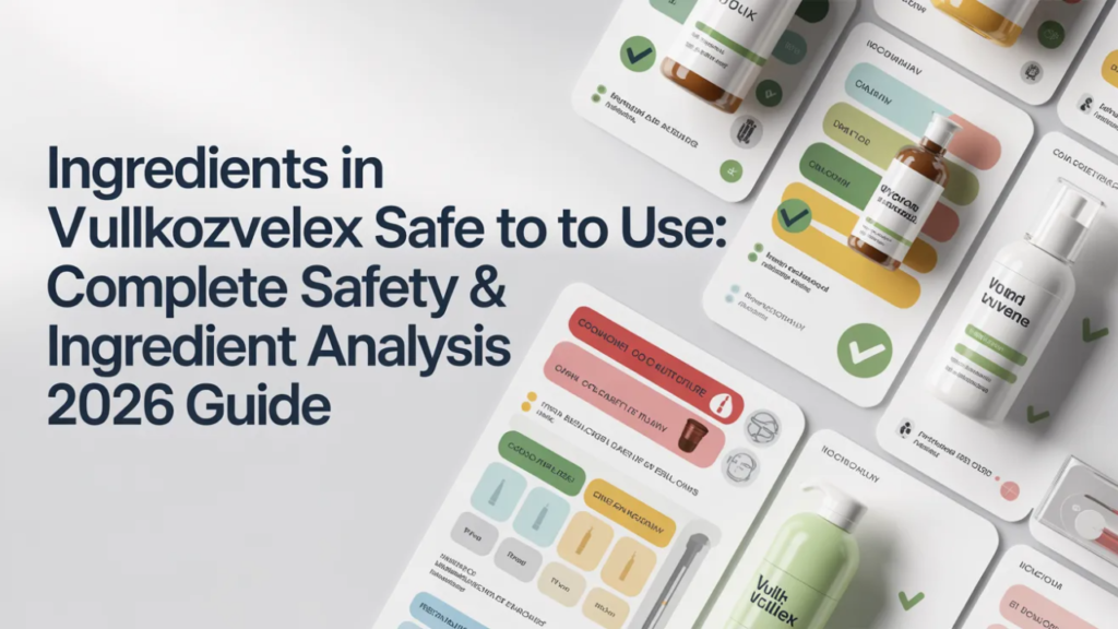 Ingredients In Vullkozvelex Safe To Use