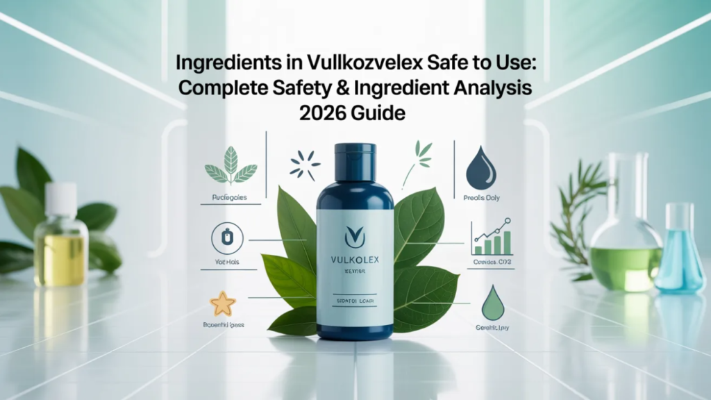 Ingredients In Vullkozvelex Safe To Use