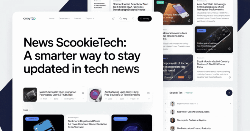 News Scookietech: A Smarter Way to Stay Updated in Tech News