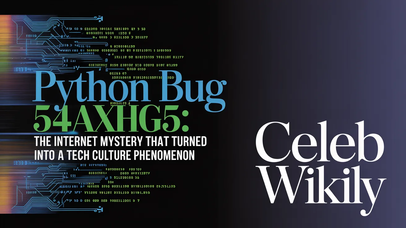 Python Bug 54axhg5
